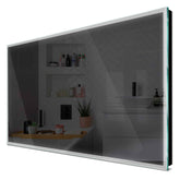 Specchio LED Rettangolare | Controllo tramite interruttore a muro | Luce bianca fredda - Reyze Serie Edge Modello 1